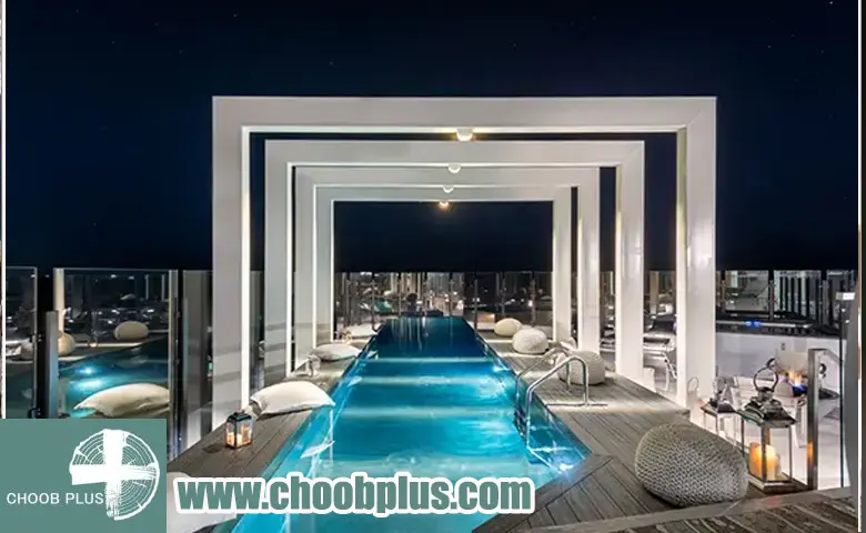 محوطه استخر