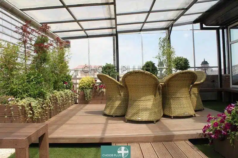 هزینه یک گلخانه پشت بام چقدر است ؟